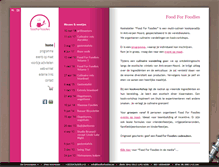 Tablet Screenshot of foodforfoodies.be